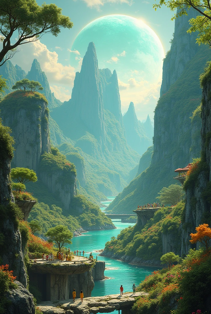 Create a planet without men