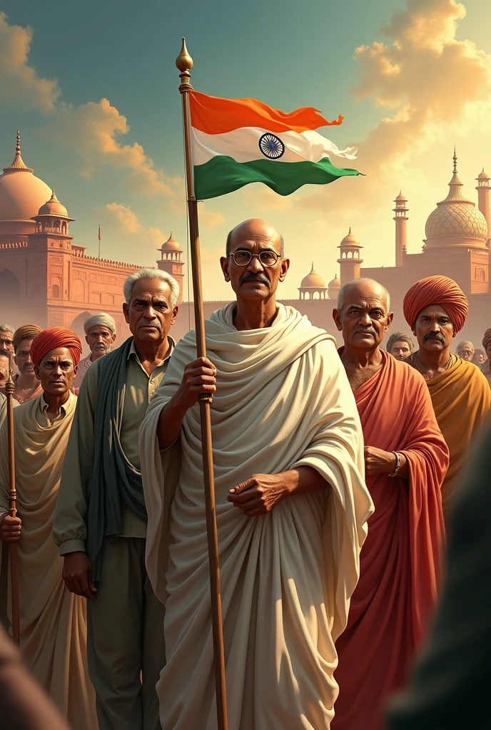 All freedom fighters of india in one frame
