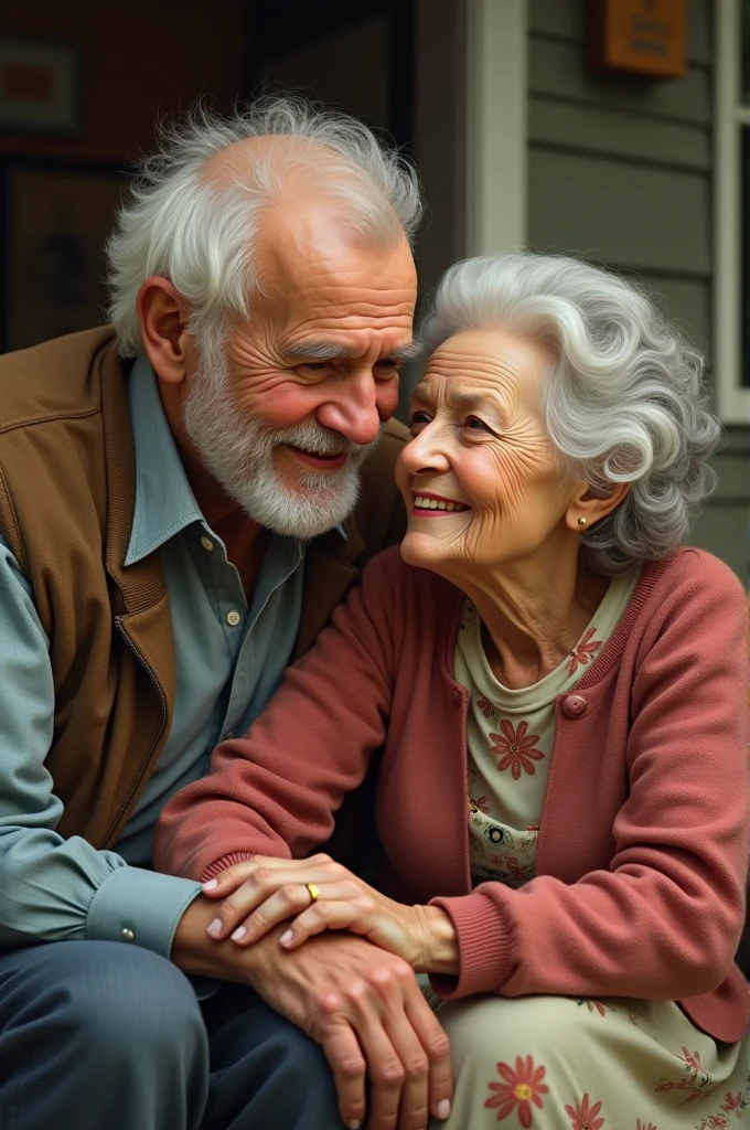 Older grandpa love older grandma