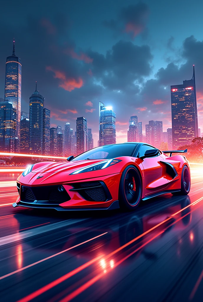 Cover for a marketing plan for an automotive parts company