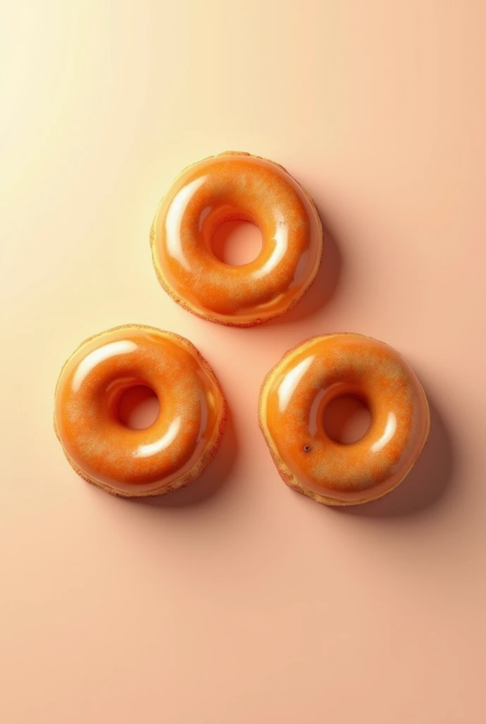 3 donuts in 3D for a circular shape
