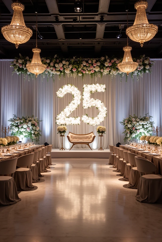 M R DECORATORS
A to Z EVENT MANAGEMENT COMPANY
25 th year silver jubilee
We have successfully reached this remarkable milestone of our 25th year silver jubilee thanks to the unwavering love and support of our friends, family, and all of you.