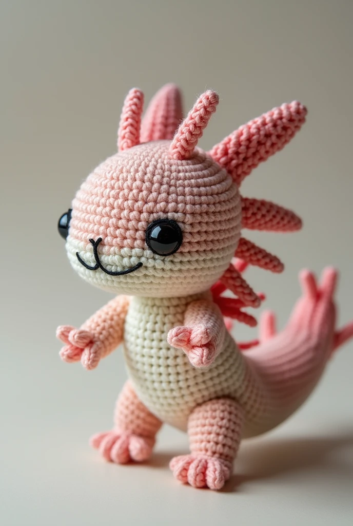 Give me an axolotl
Crocheted
In another pose