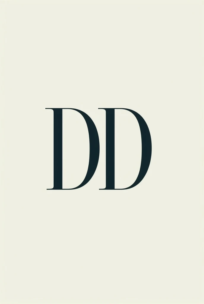 Create a legal Logo for the acronym "DD", I want the logo to convey professionalism, with elegant and captivating colors for the public, the logo will be used as a profile picture for a legal Instagram.