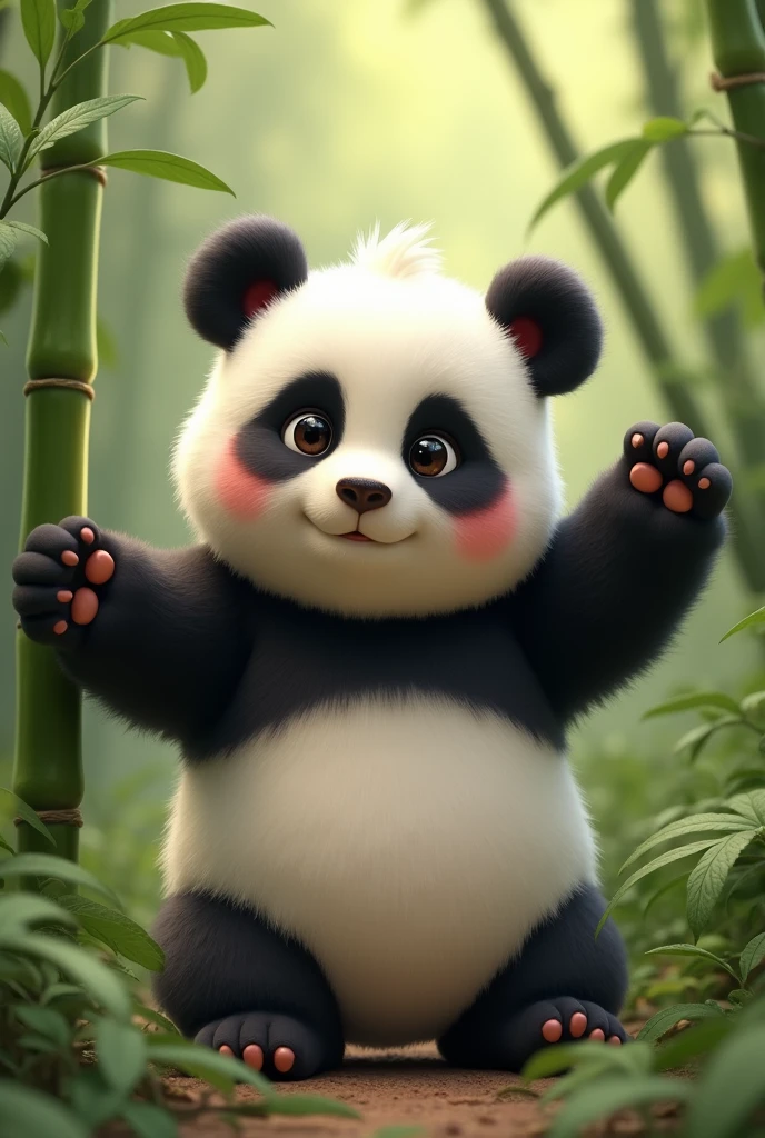 A cute little Panda