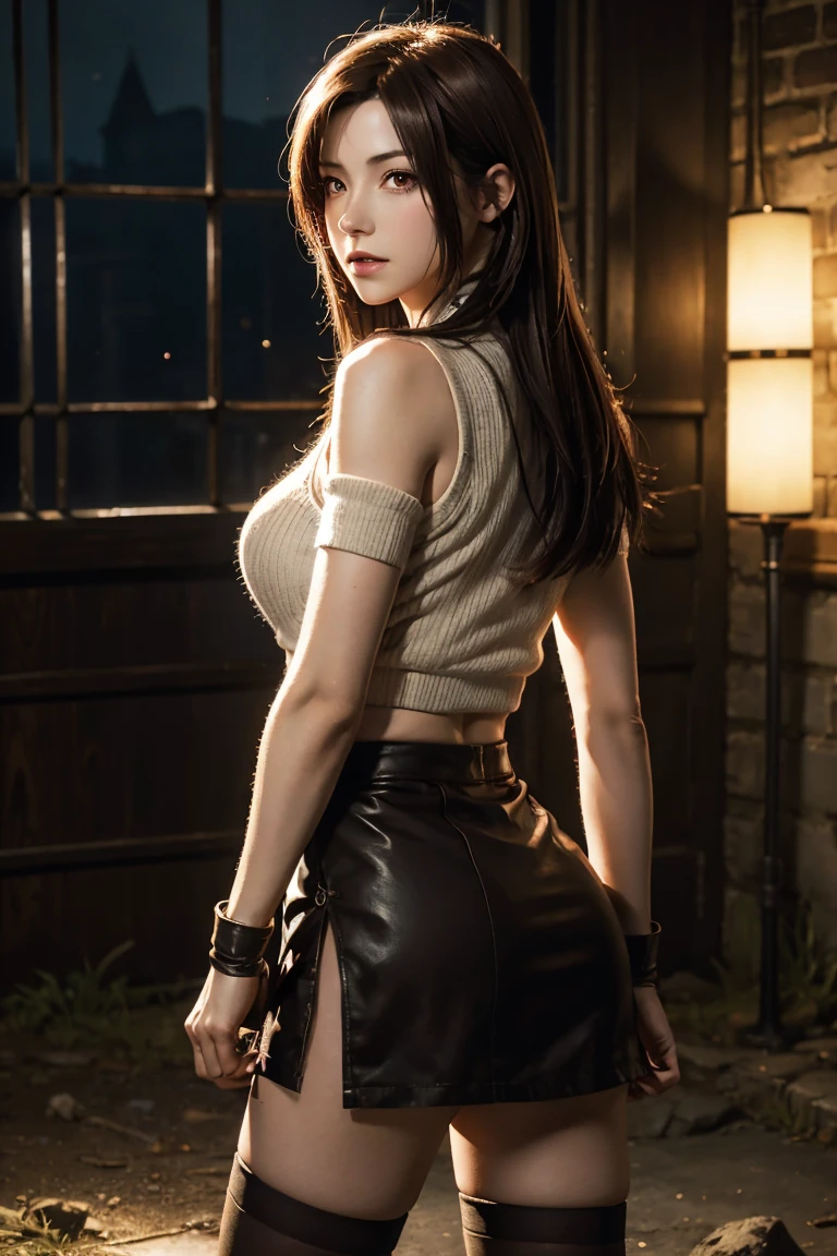 masterpiece, best quality, 1 russian girl, solo, twintails, long hair, hair between eyes, ((sexy sensual streetwear clothes)), night club, indoors, night, smooth, high resolution, 16k, perfect composition, wide shot, very sexy, lift skirt, random angle, uncensored, facing front to camera , pose 1.4 to camera , various shot angle