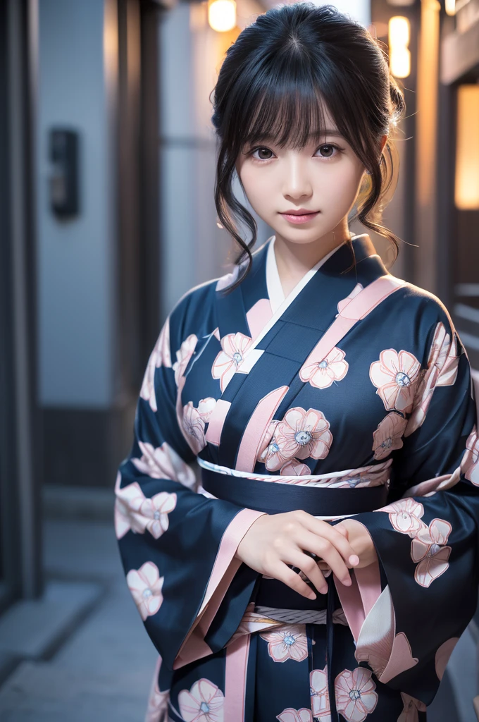 (Beautiful yukata:Japanese pattern)、(Masterpiece:1.3,Ultra-high resolution,),(Very detailedな,Caustics),(Realistic:1.4,RAW shooting,)Ultra-Realistic Capture,Very detailed,High resolution 16K suitable for human skin、 The skin texture is natural、、The skin looks healthy、The color is also uniform..、 Use natural light and color,One Woman,Japanese,,cute,Black-haired,Medium Hair,(Depth of wrthatten boundary、chromatic aberration、、Wide range of lighting、Natural Shading、)、(Outdoor lighting at night:1.3)、(that&#39;it&#39;s snowing:1.2)、(Hair swaying in the wind:1.2)、(Reflective Snow:1.2)