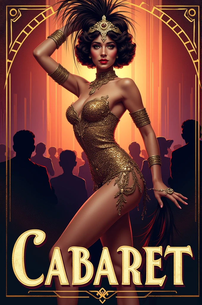 Cabaret Woman Poster 1920