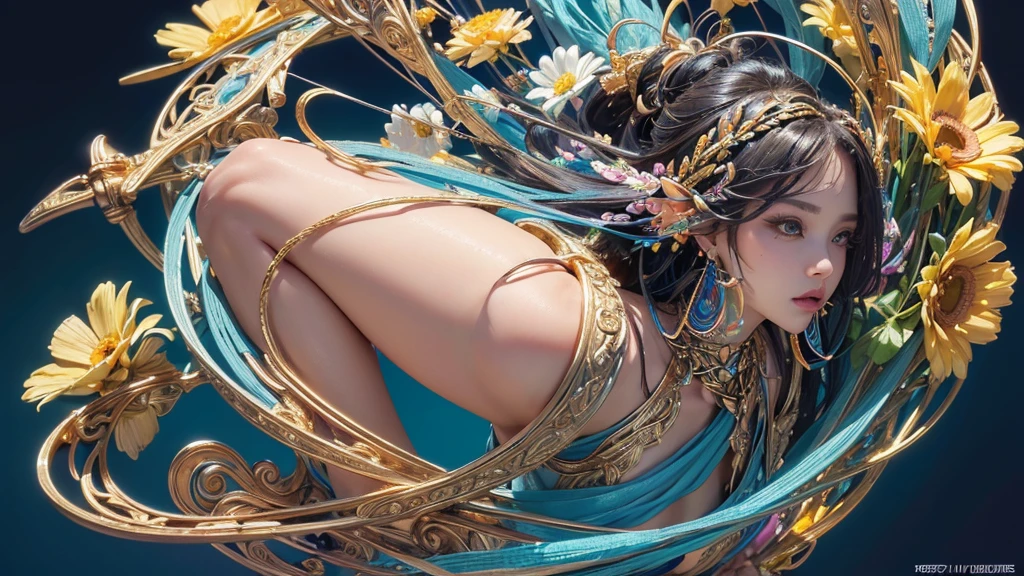 (masterpiece, Highest quality, Highest quality, Official Art, beautifully、aesthetic:1.2), (One girl:1.3), Very detailed,(Fractal Art:1.2),colorful,Most detailed,(Tangled:1.2), (Dynamic pose), (抽象的なbackground:1.5), (Traditional Costume:1.2), (Shiny skin), (Many colors:1.4), Upper Body,background(Abandoned shrines in Japan),(backgroundは少し暗く),The subject is based on img2img