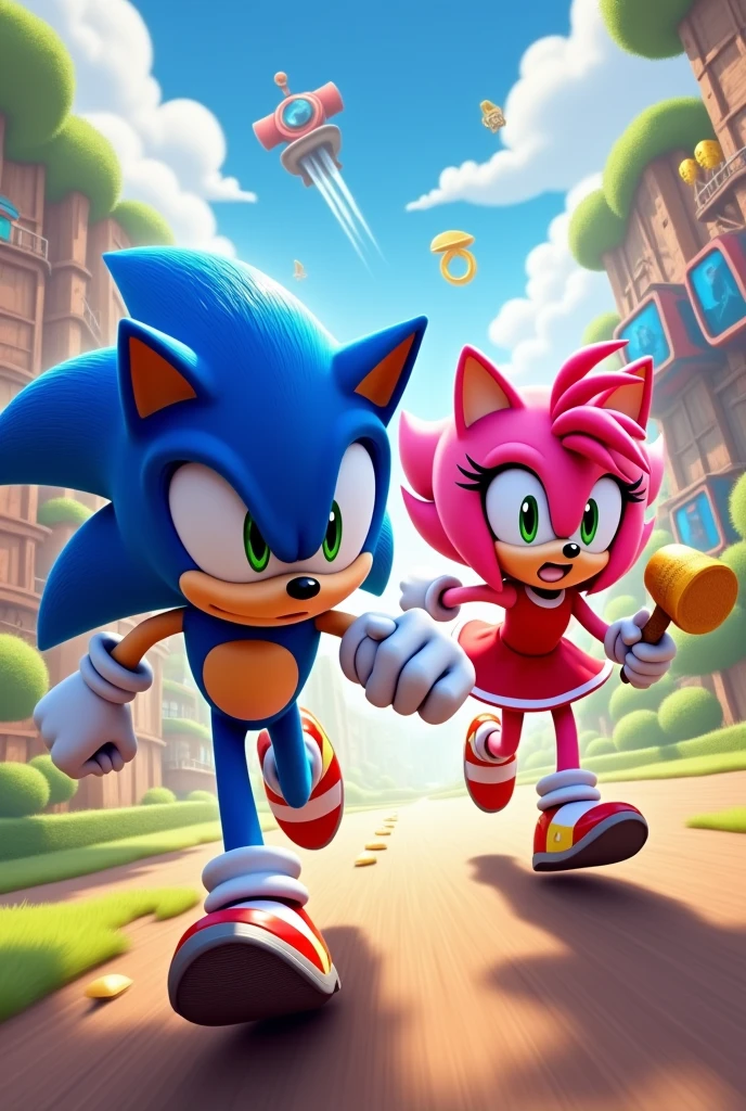 Sonic and Amy
