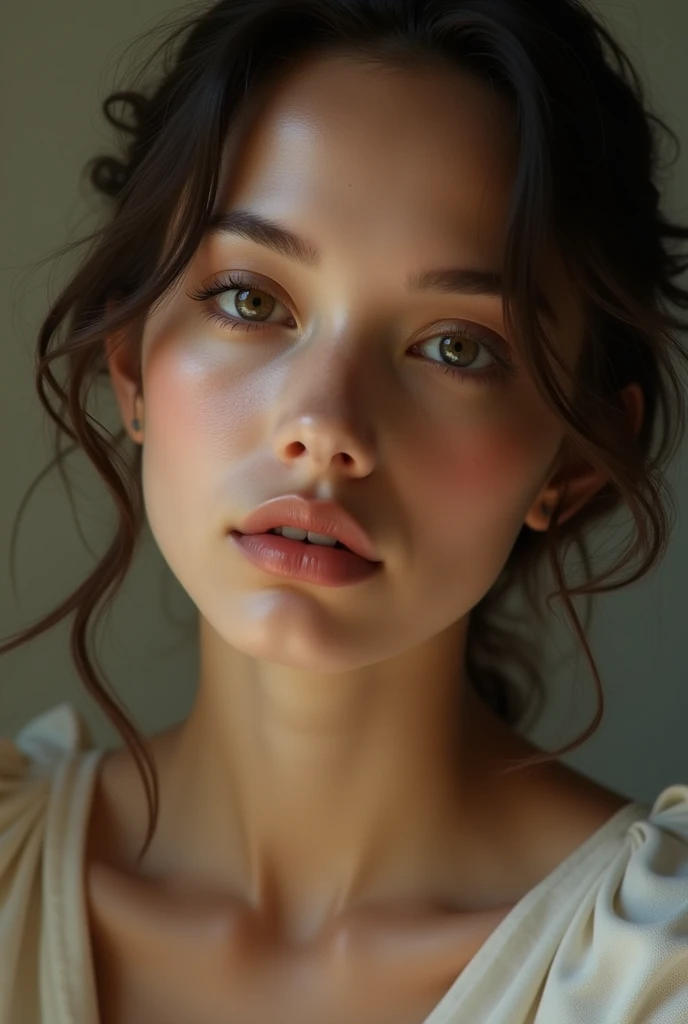 Girl hot face