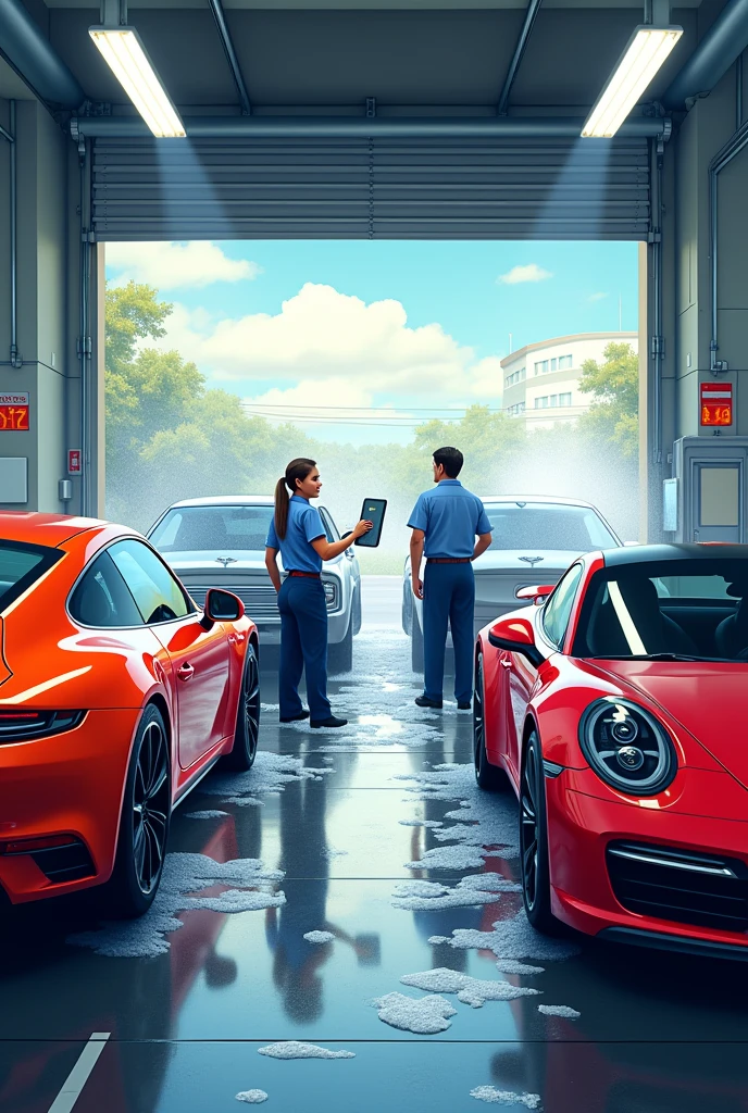 I work for Carwash
