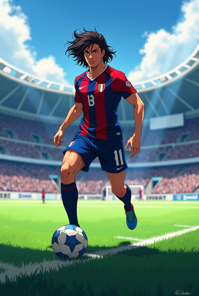 Andrea Pirlo anime version