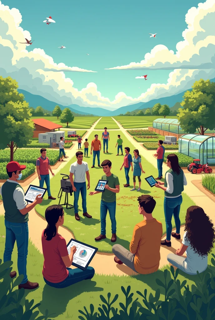 EXD111 is Adult Education in Agriculture.
The design will be about teaching adults re farming technology.