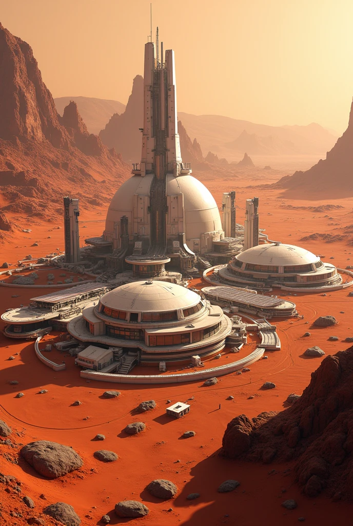 a synery on mars