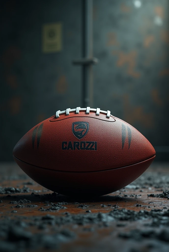 Create a muscular football, Now that you are hitting the Carozzi logo 