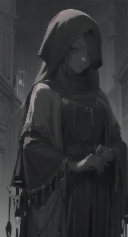 Pale skin, Holy virgin, sacred armor, Zelda, decaying, rotting, looking at viewer, scars,