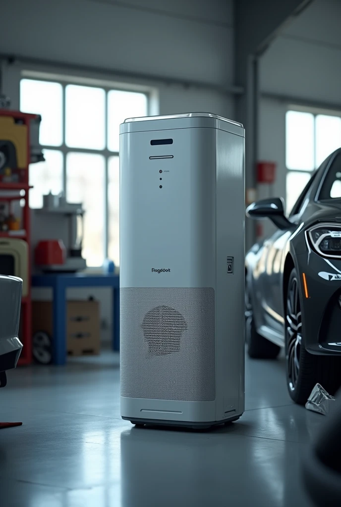 A air purifier for the combustion of the cars with it's parts