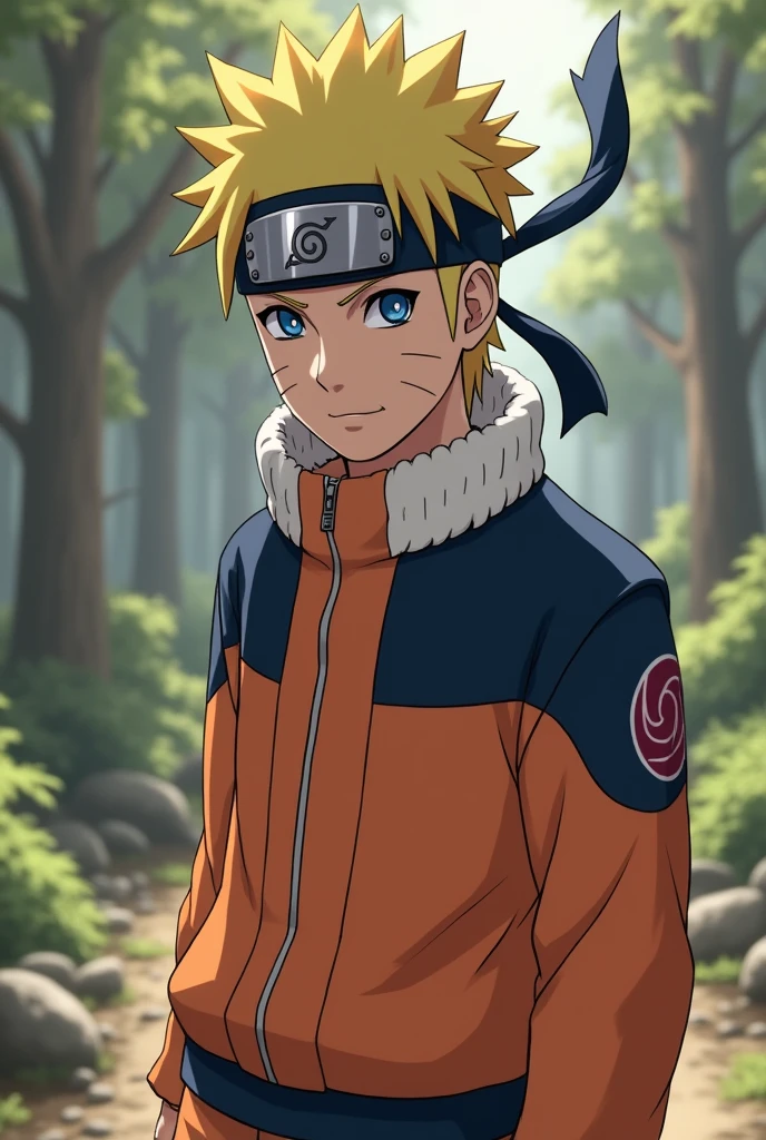 Make Naruto Naruto naked with his penis cum
