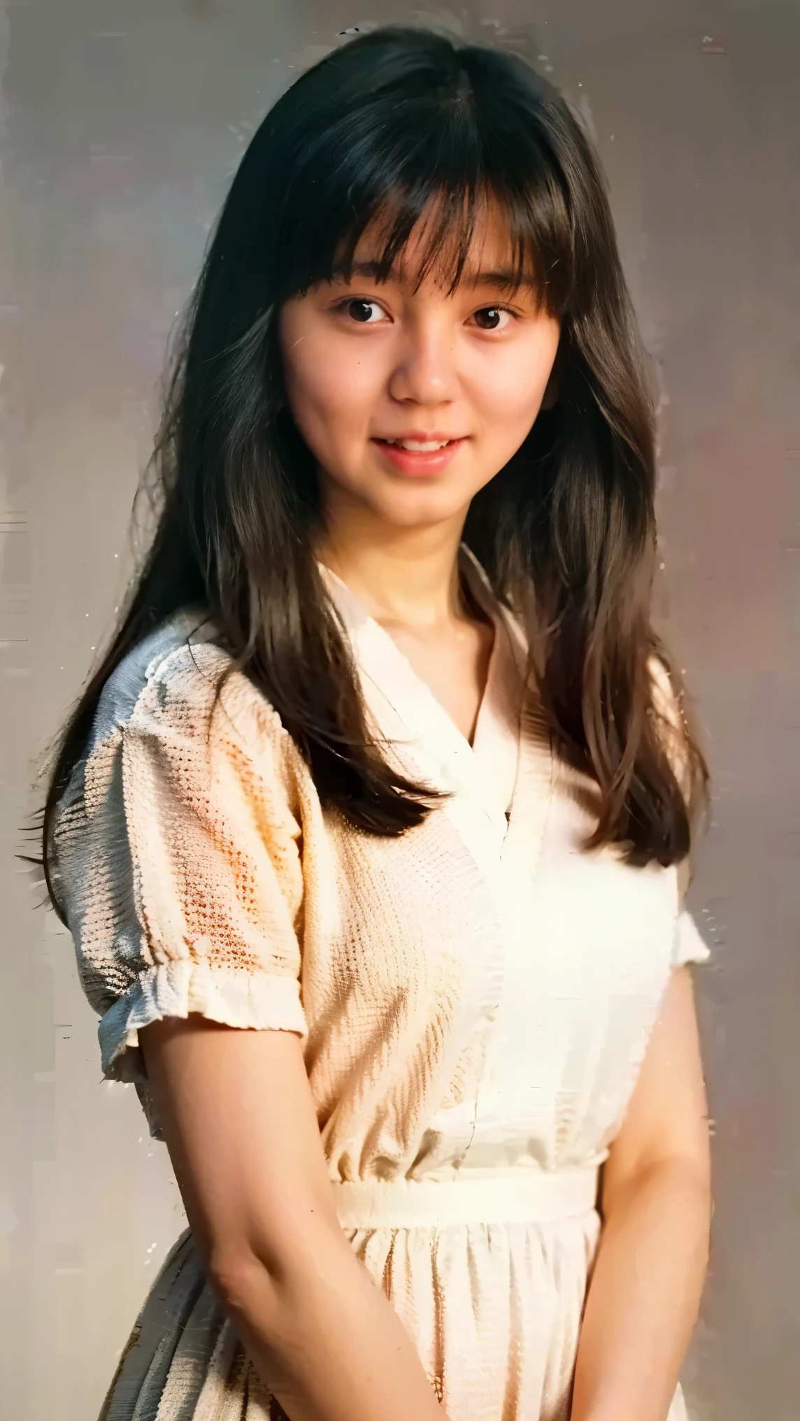 Memory correction:255, Everything modern:1.66, Cute Japanese Women Photos, smile, 20-year-old, Oil and hair balm for one-length straight hair:1.55, (photo Realistic:1.4), (hyper Realistic:1.4), (Realistic:1.3), (Smoother lighting:1.05), (Improving the quality of cinema lighting:0.9), 32K, 1 person,20-year-oldの, Realistic lighting, Backlight, The light shines on your face, Ray Tracing, (Bright light:1.2), (Improvement of quality:1.4), (Highest quality Realistic textured skin:1.4), fine grain, Detailed face,(smile:0), (Emphasis on face close-up:1.3), (Enhances the beauty of skin texture:1.1),((Extremely precise and accurate anatomy:1.0)), (Enhances the beauty of skin texture:1.1), Clean and glowing skin, mesh, thin:1.2, (Realistic:1.3), Realisticなライティング, (Smoother lighting:1.05), 32K, One Japanese woman, fine grain, Detailed face, (Film Grain:1.1),(Accentuates body lines:1.1), High resolution, Natural look, Kind eyes, Improves hair quality, Delicate light and shadow, Transparent muscles, Graceful pose, Beautiful Eyes, Sharp details, Soft light reflection, Beautiful contours, Delicate skin tone, Fine hair texture,Cute Japanese Women Photos,