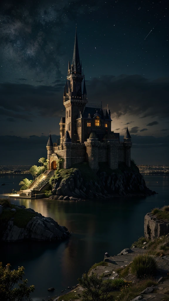Fantasy World Night view