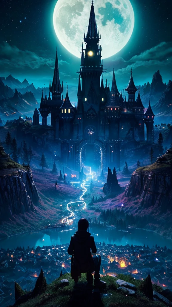 Fantasy World Night view