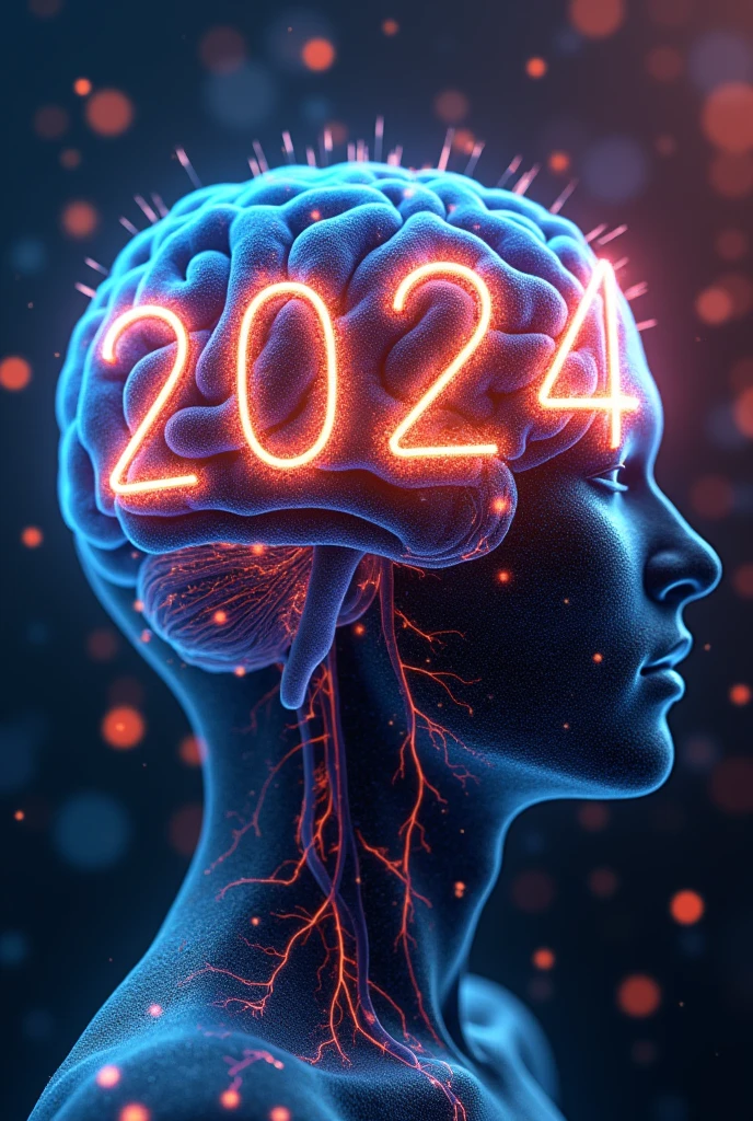 2024 written in a way that seems a brain is menifesting