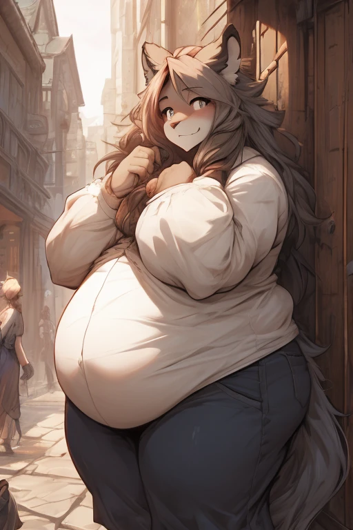 clothes Twokinds obese basitin black