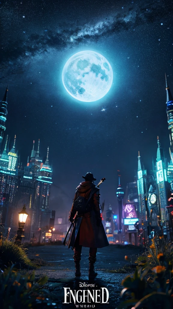 Fantasy World Night view