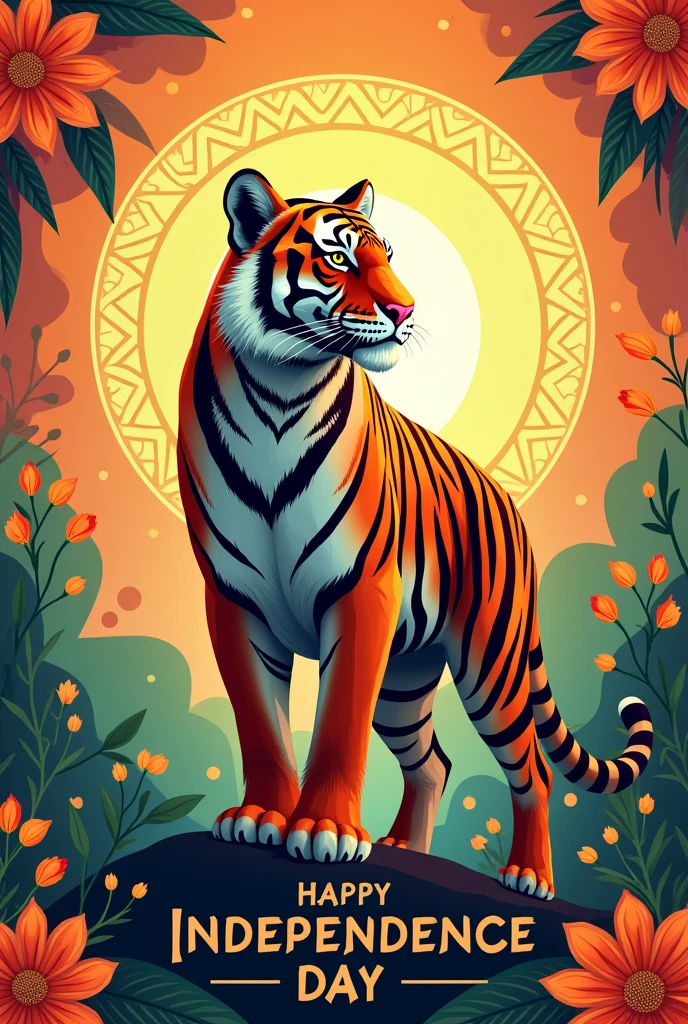 India Independence Day poster