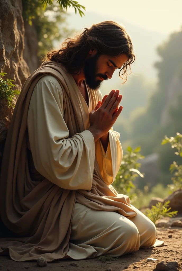 JESUS ​​PRAYING