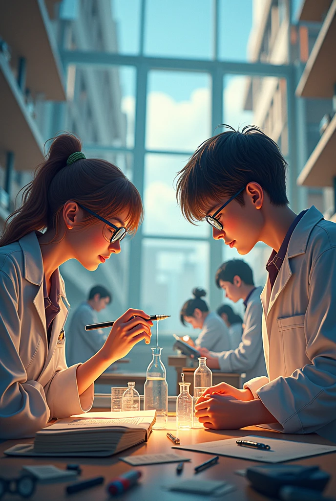 create a High School cover in Science and Humanities (BCH)