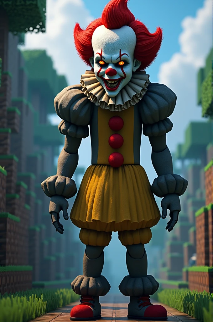 I Became A Pennywise To Troll My Best Friend In Minecraft hindi!