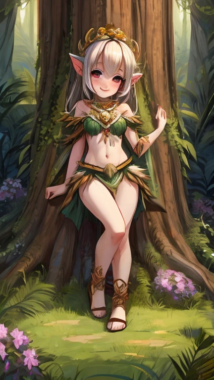 vulgarity island, dryad girls