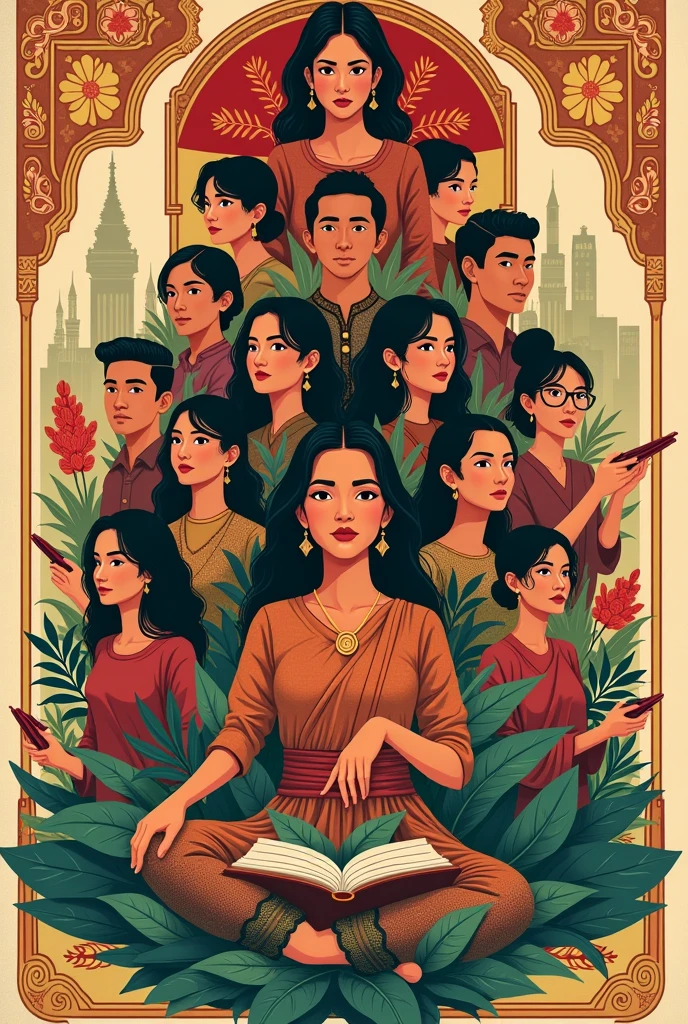 Indonesian Language and Literature Month poster