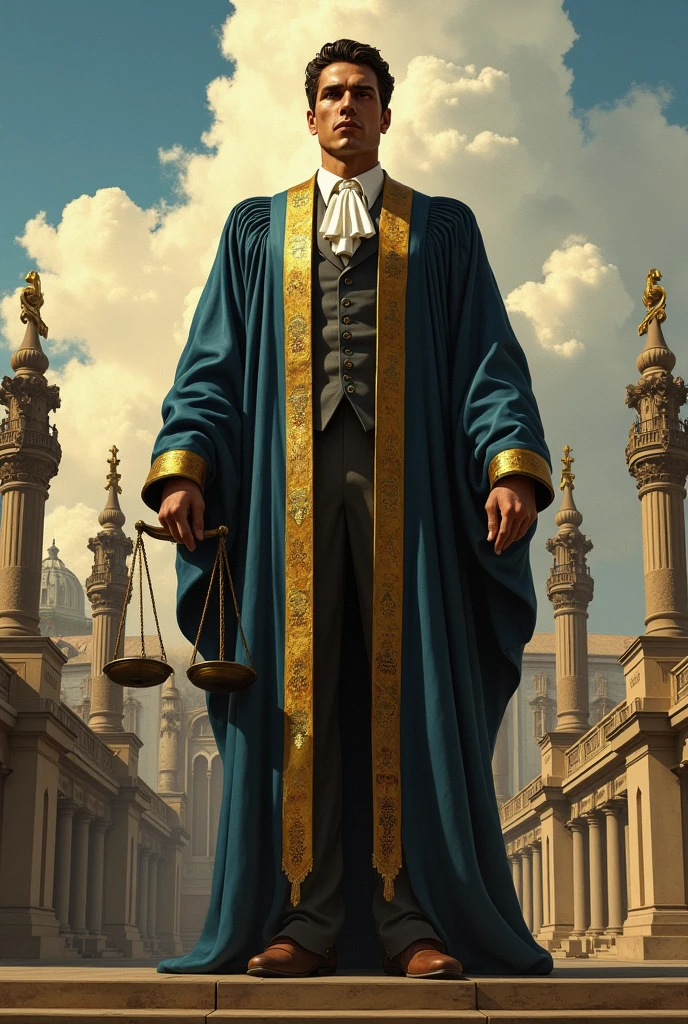 An art that represents Brazilian Law