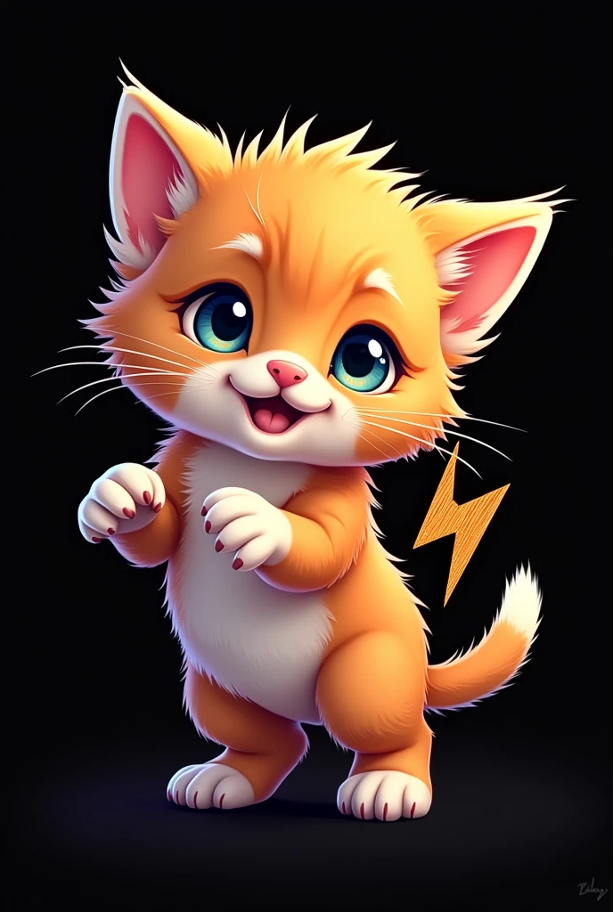 Kitten Guns N' Roses Logo
