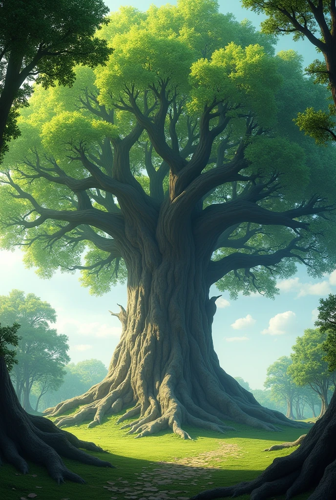 a magnificent tree