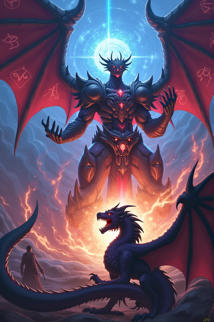 Exodia and Red-Eyes Black Dragon Yu-Gi-Oh