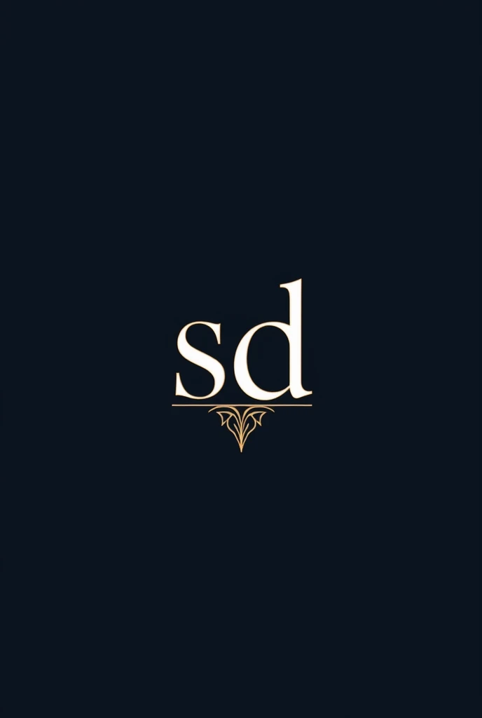 Create a Logo with the initials "sd" and a scale symbolizing JUSTICE, use elegant and captivating colors.