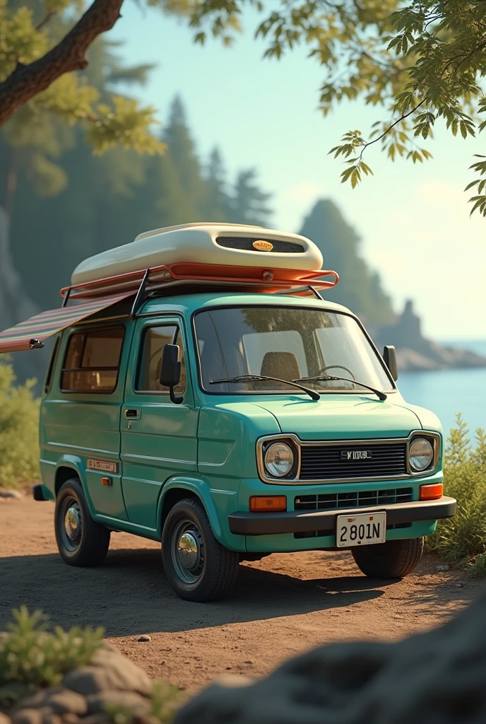 classic mini van , camper van , DAIHATSU HIJET S70v,