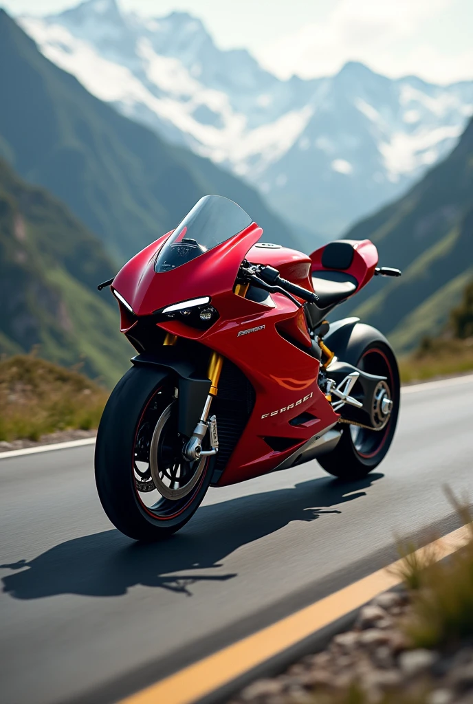 What would a Ferrari motorcycle be like?