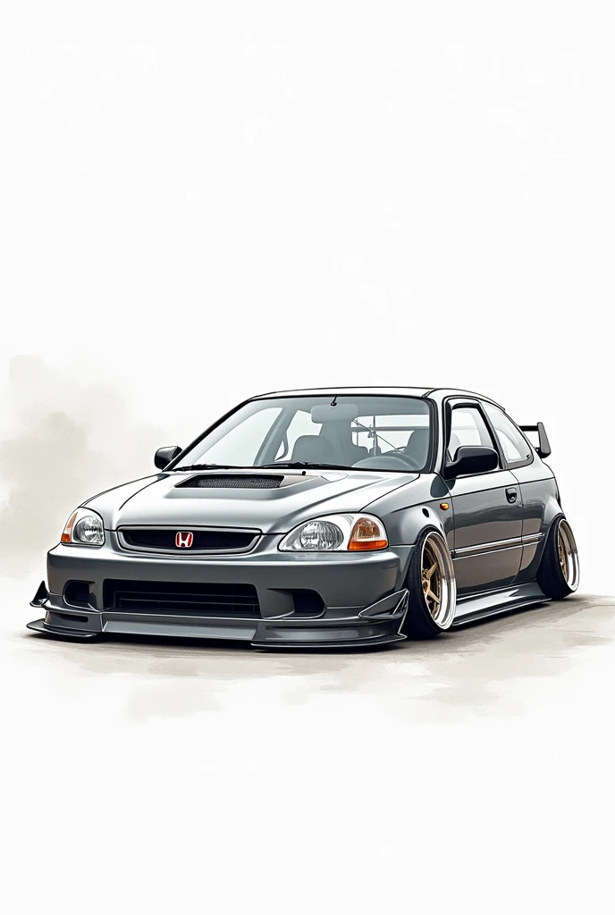 Civic 2003 tuning drawing