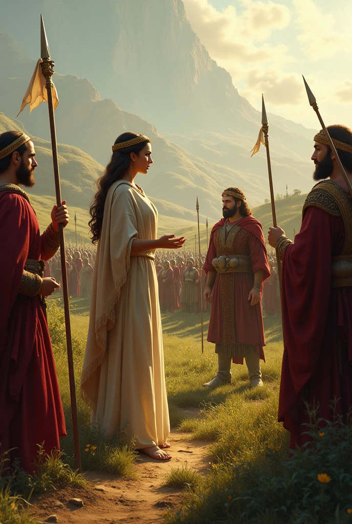 - Deborah, a prophetess and judge of Israel, summoned Barak, son of Abinoam, to gather 10,000 men from Naphtali and Zebulun to fight Sisera at the Kishon River