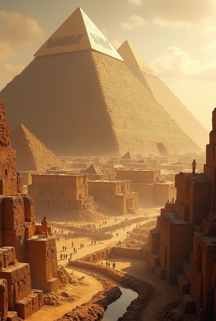 Slave Mode of Production: Egypt the construction of the pyramids