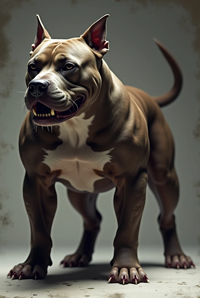Pitbull bravo drooling