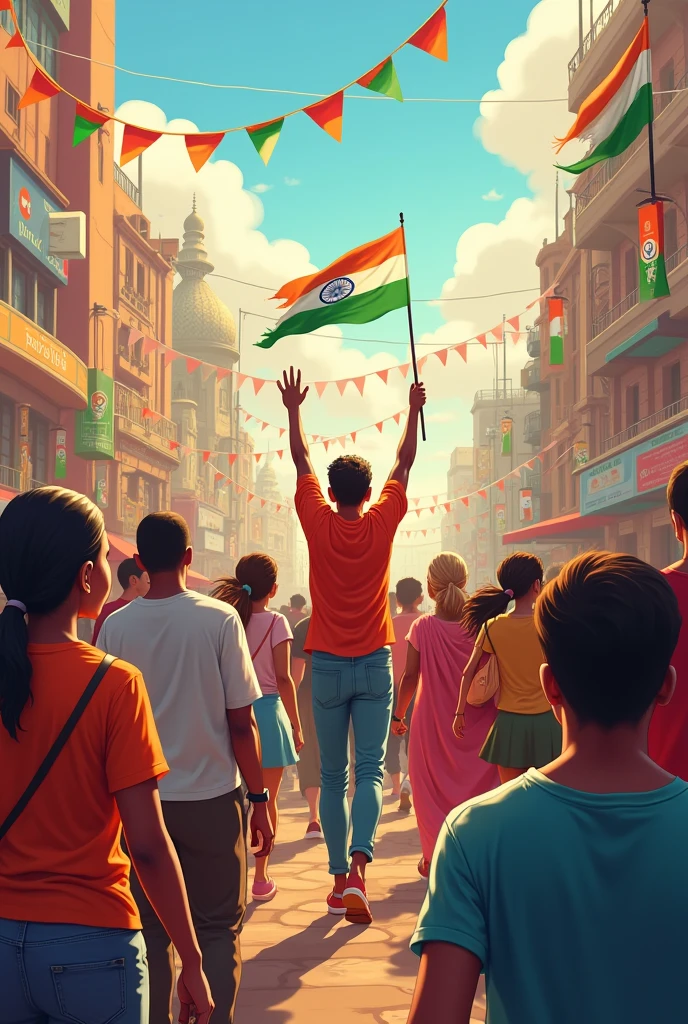 Happy independence day 76 image by gopal