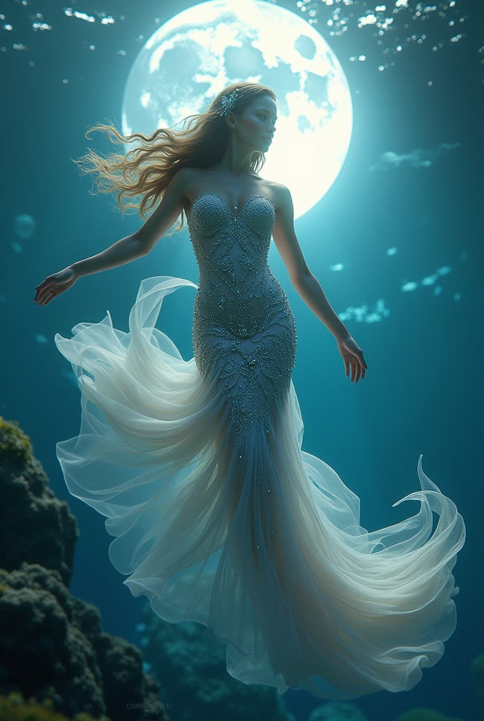 Dress Moon-inspired mermaid dress