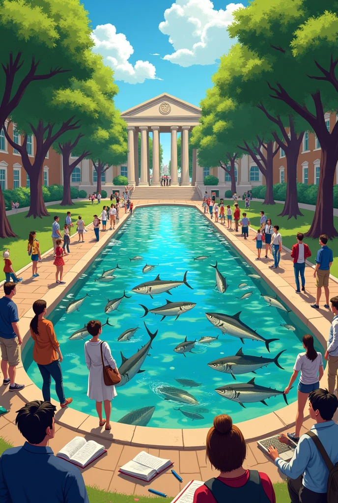 Create a college tuna patch