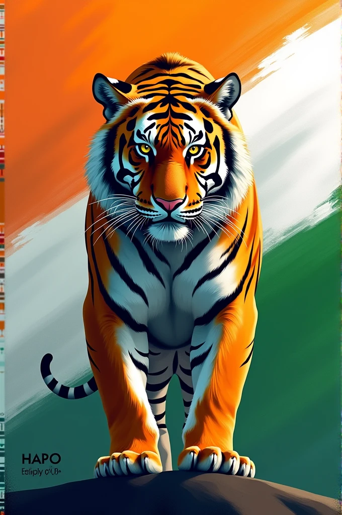 India's Cat to the heart on India's 78th independence day.